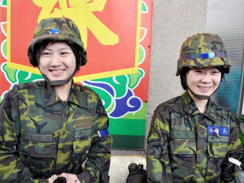 女性台湾兵士がかわいい　中華民国軍の女性入隊希望者が上昇傾向